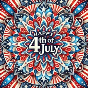 4th of July mandala